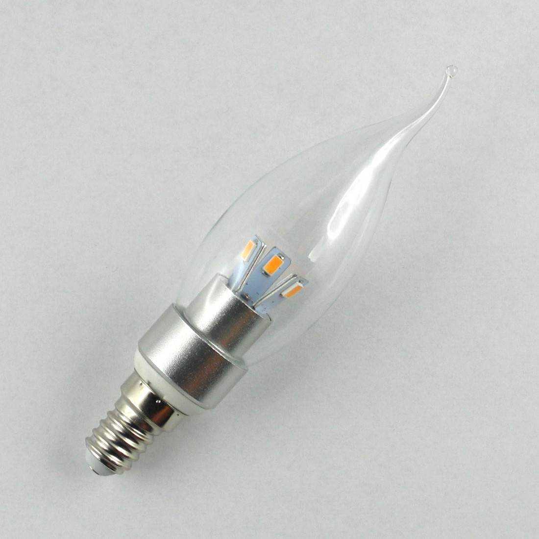 Ampoule LED special lustres - 3W - E14 - 230V