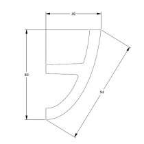 Côtes corniche LED Antonio