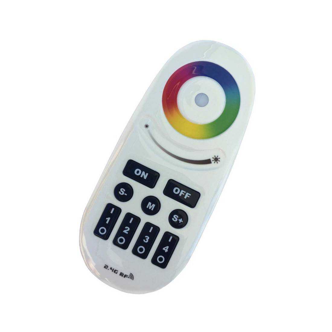 Télécommande RF 4 zones pour ruban LED RGB ou RGBW