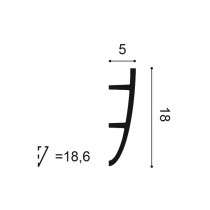 Corniche LED arrondie