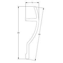 Corniche LED Fluxus côtes