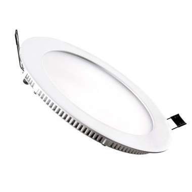 Panneau LED plat 18W - Rond - 230V