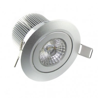 Spot LED Aluminium encastrable 7W - 230V