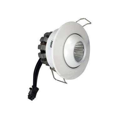 Mini spot LED Blanc Rond Encastrable 3W - 230V