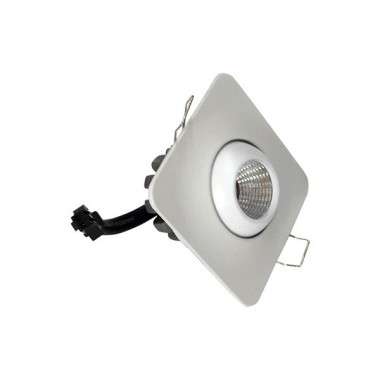 Mini spot LED Blanc Carré Encastrable 3W