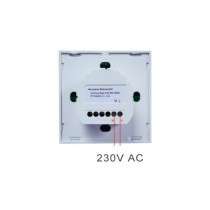 Dos variateur radio mural tactile pour bandeau LED blanc variable