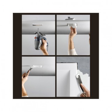 Montage support GU10 invisible CARRE BAS seul