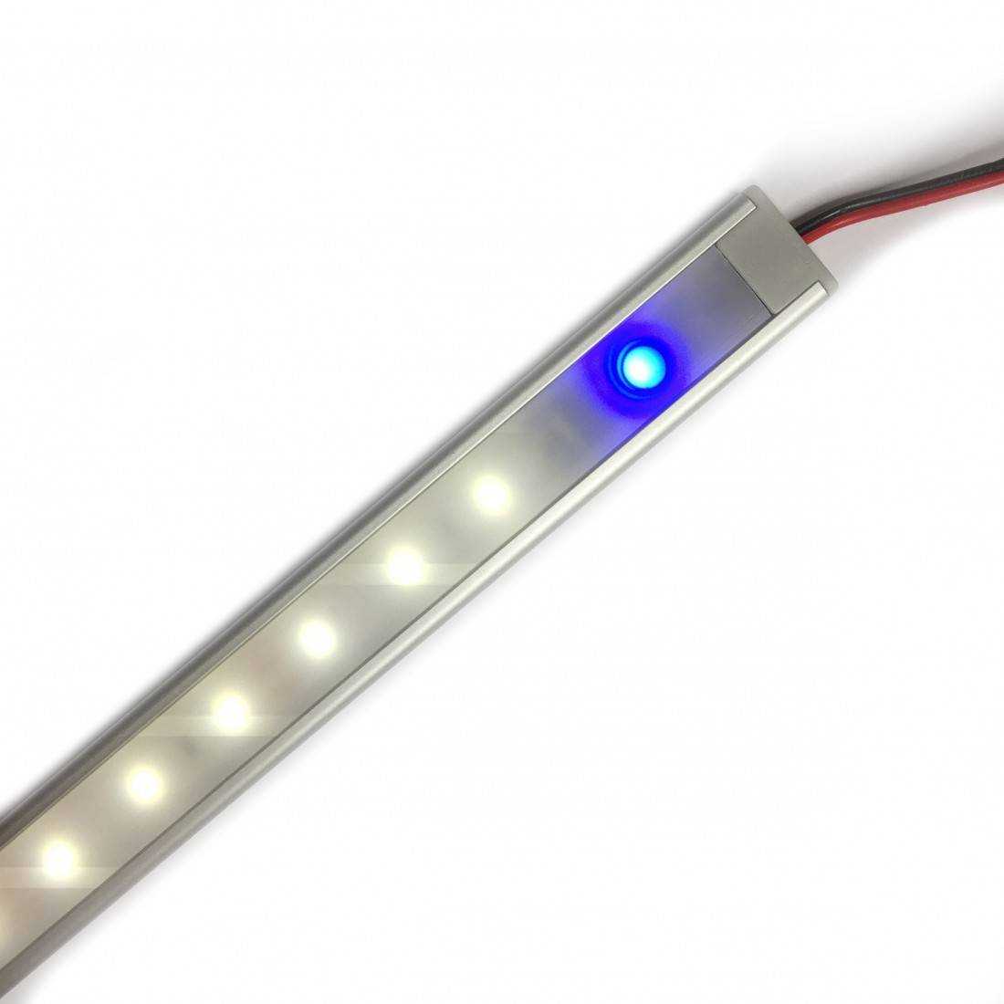 Interrupteur / variateur tactile aspect métal pour ruban LED