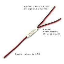 Montage amplificateur LED 12A Blanc