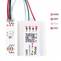 Branchement contrôleur pour ruban LED magic