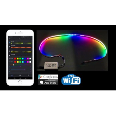 Controleur pour ruban LED RGB WIFI 12V