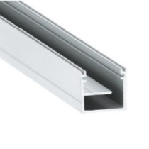 Profilé IP65 Carré large 2m gris