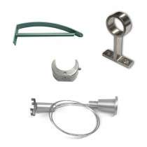 Supports fixation profilé tube étanche