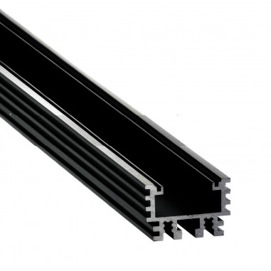 Profilé IP65 Forte puissance 2m noir