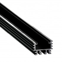 Profilé IP65 Forte puissance 2m noir