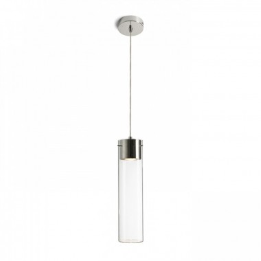 Suspension en verre transparent