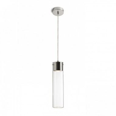 Suspension en verre transparent