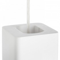 Dessus de suspension en plâtre blanc