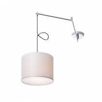 Suspension avec bras réglable allumée