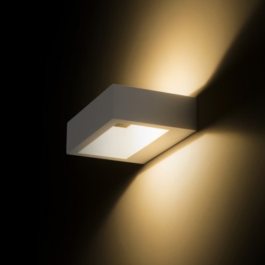 Applique murale design noire rendu