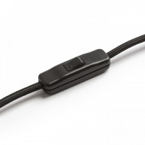 Interrupteur lampe à poser anthracite