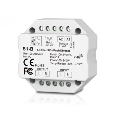 Récepteur teinte fixe LED TRIAC 1.5A