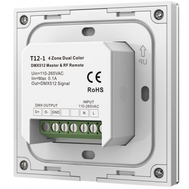 Arrière télécommande murale blanche