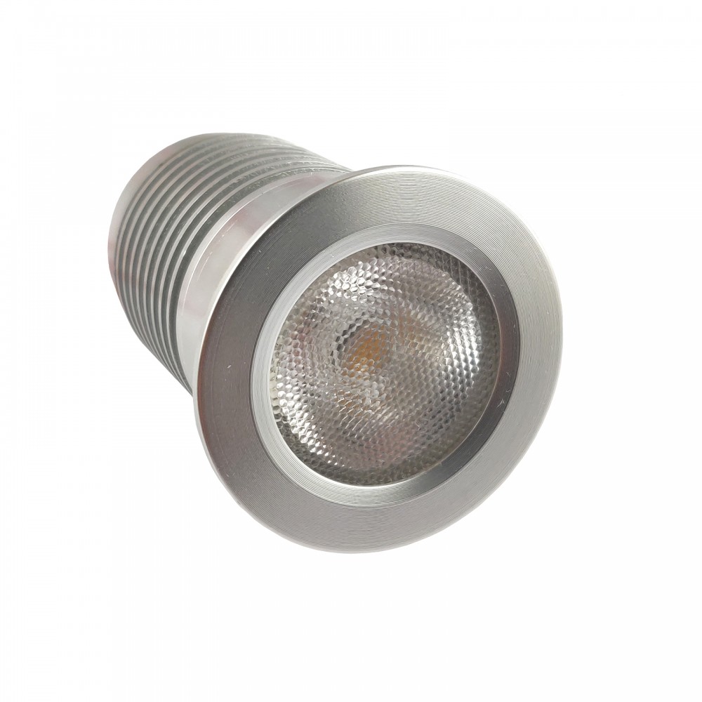Mini spot LED encastrable pour plafond CREE LED 3 W Blanc chaud