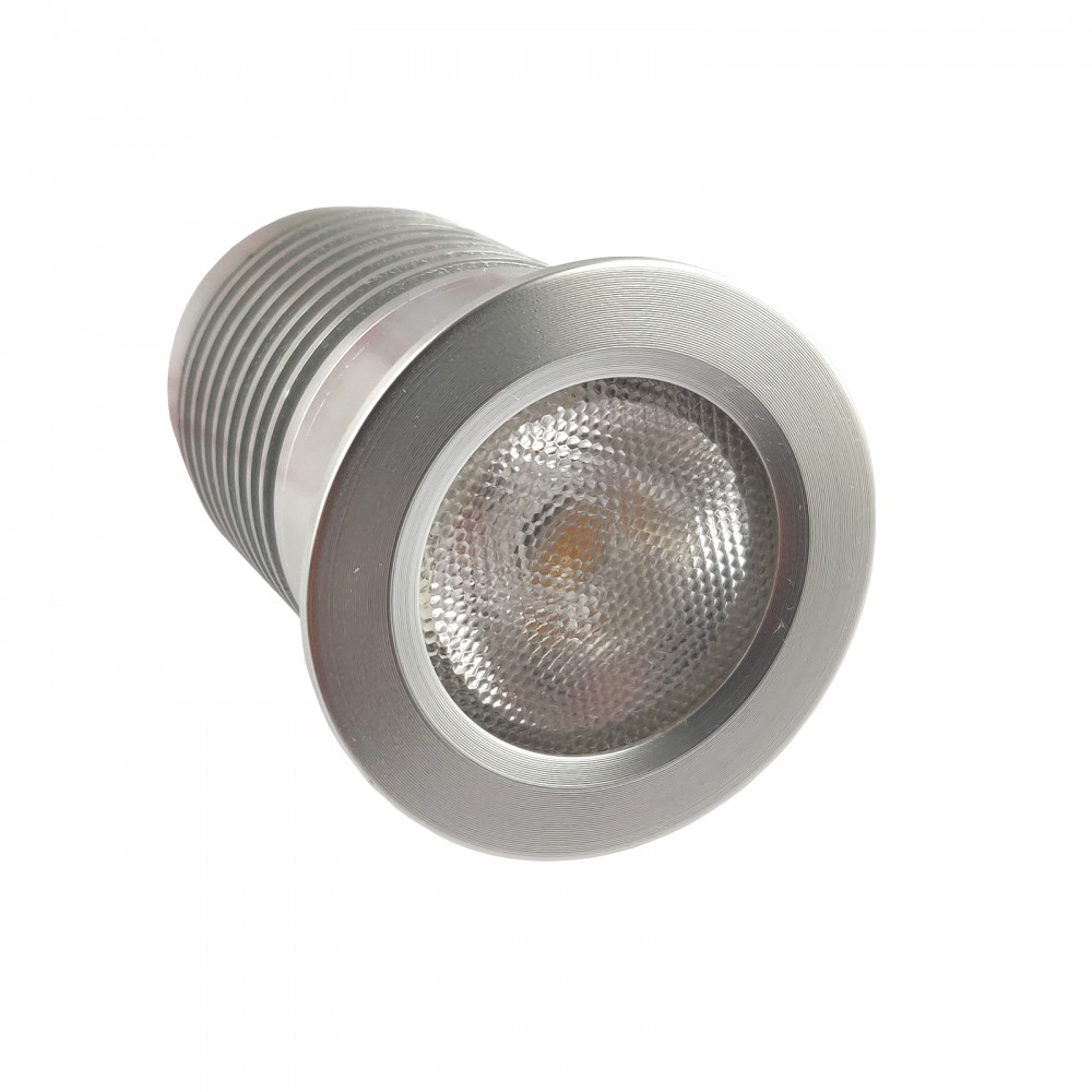 Mini Spot LED encastrable 6W - 12V - Blanc Naturel - 6000°K