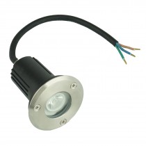 Spot LED encastrable sol 3W terrasses