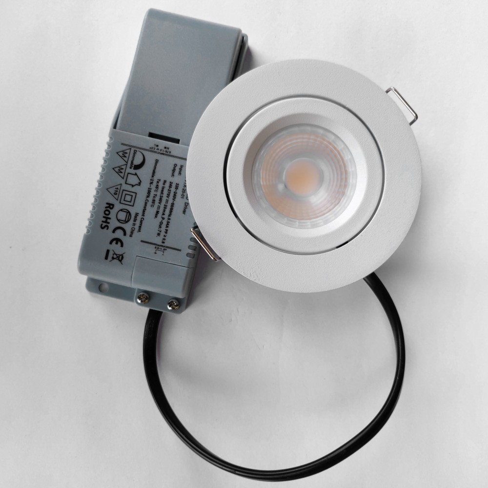 Spot LED encastrable faible épaisseur variable 7W