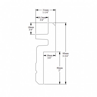 Corniche LED C394 Steps