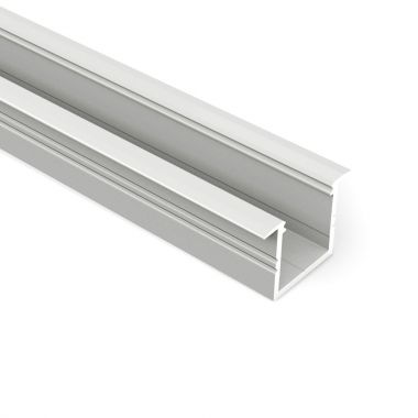 Profilé aluminium - Encastrable large fin