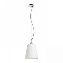 Suspension abat-jour opaque BUBA éteinte.