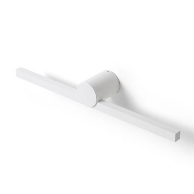 Applique murale design blanche LUISA 60 vue de dessus