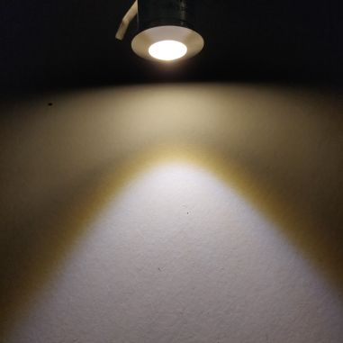 Mini spot LED extérieur balisage 20 mm