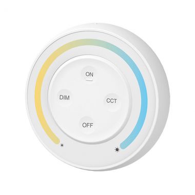 Télécommande ronde 1 zone pour ruban LED CCT