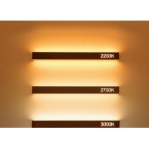 Teintes de blancs en 2200 2700 et 3000°K