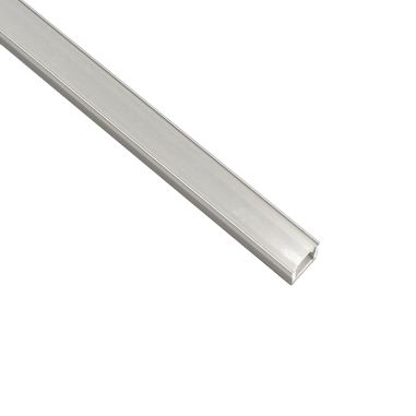 Mini profilé aluminium plat avec diffuseur pour ruban de 5mm