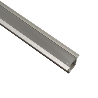 Mini profilé aluminium encastrable avec diffuseur pour ruban COB