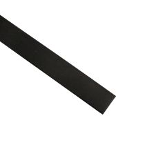 Plat métallique noir pour corniche sans support