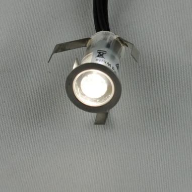 Mini spot LED extérieur balisage 15 mm Mini spot LED extérieur balisage 15 mm