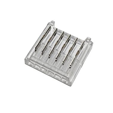 Raccord rapide permettant de clipser des fils pour ruban LED RGBCCT
