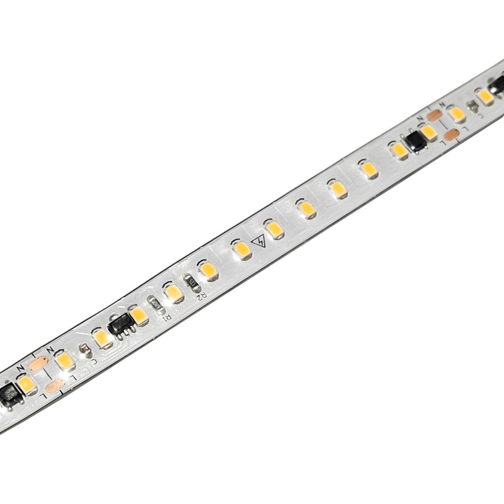 Ruban LED Câble Redresseur - 220V | 120LED/m | 50m | SMD 2835 | 800Lm |  8W/M | CRI90 | IP65