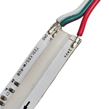 Ruban COB RGB adressable puissant