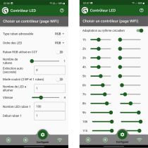 interface contrôleur adressable pour allumage progressif
