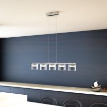 Suspension verre pour table