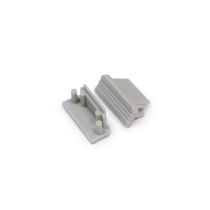 bouchons de profilés pour ruban led coloris gris