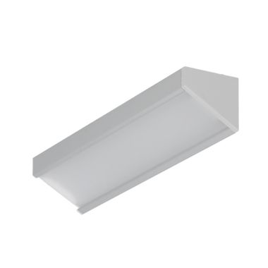 Set de profilé aluminium oblique avec difuseur V2 pour ruban 12mm 2 mètres