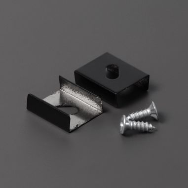 Fixations profilé noir Z